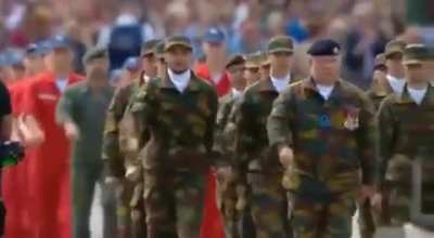 This is Belgium military and yes they are part of NATO. 