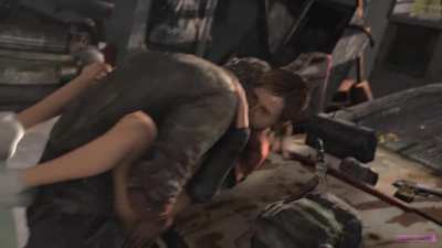 Ellie and joel fuck in the garage