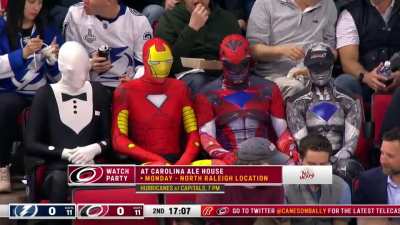 Strong costumes at TBL / CAR last night.