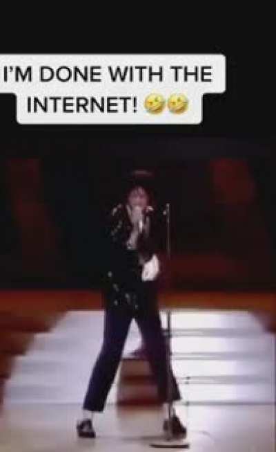 Sounds just like MJ 😂🙈