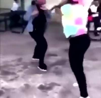 She was born to beat ass