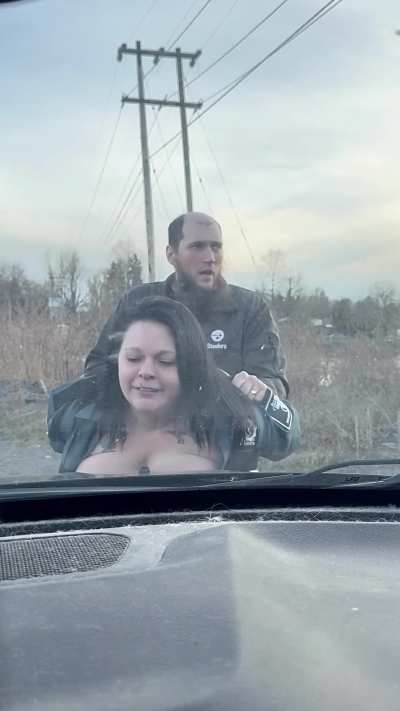 I mean what girl doesn&rsquo;t love to be handcuffed, bent over the hood of her car &amp;amp; fucked on the side of the road?