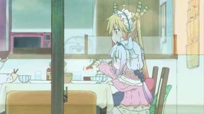 Tiny child cruelly betrayed by orange slice [Dragon Maid]