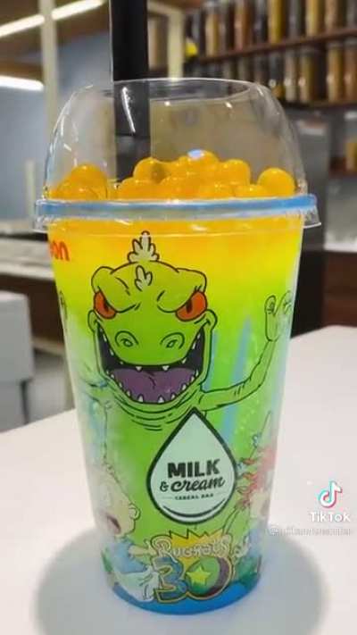 Reptar on Ice Slushie