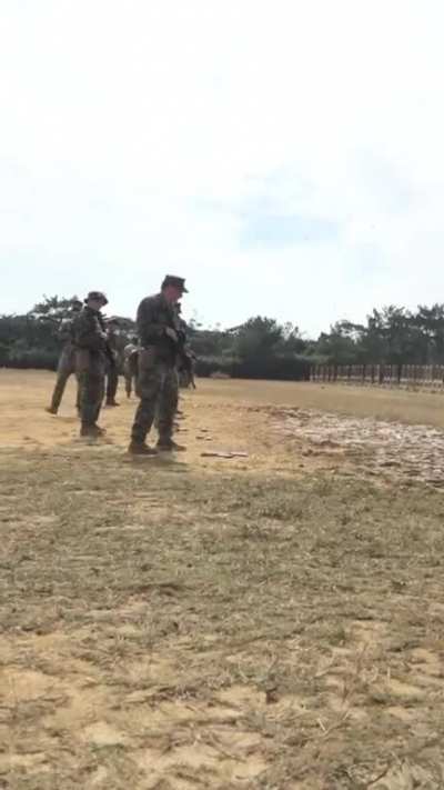 Cadet didn&rsquo;t clear the chamber and fires a live round into the ground