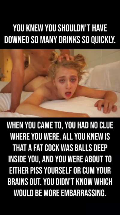 Lesson learned, right?