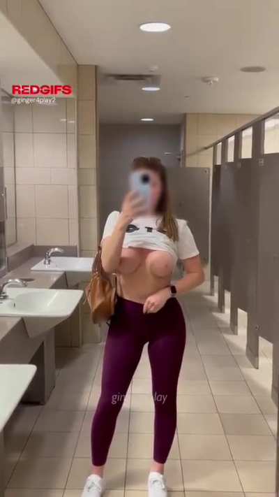 Public bathroom, private stall, you in?