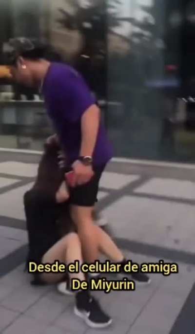 Japanese tourist gets harasaed in Seoul by a Korean guy asking for "reparations"