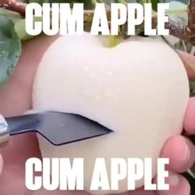cum apple?? 😳