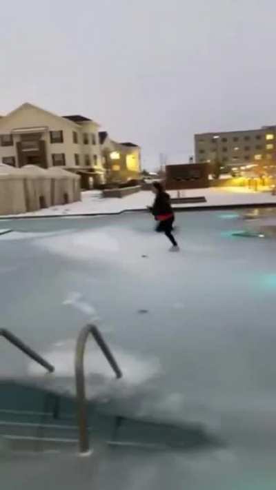 She had zero chance