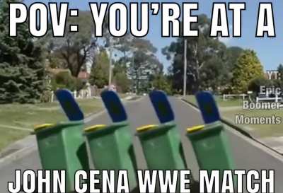 POV: You&rsquo;re at a John Cena WWE match