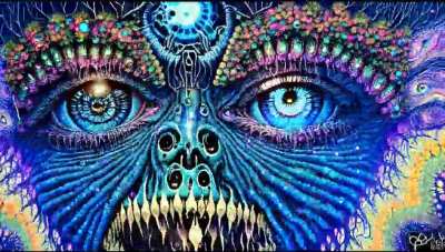 Trippy Eye Animation using Stable Diffusion