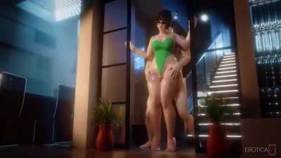 Mei OW 3D porn
