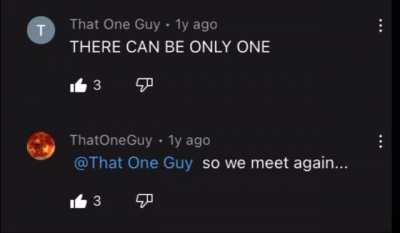 Only one&hellip;