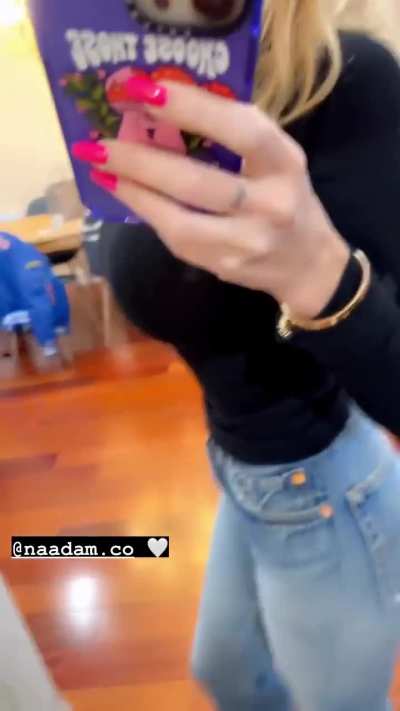 Black tight top