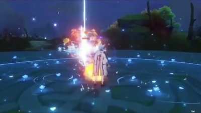 Ayato Q against pyro mage