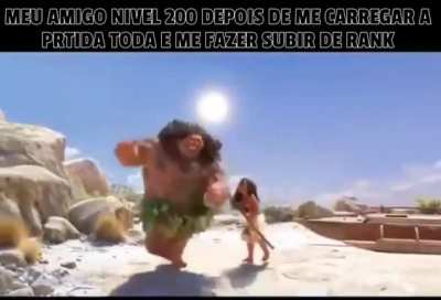 Eu sou o amigo neste caso