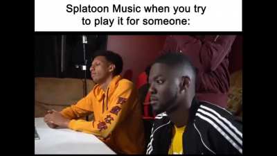 Never give a Splatoon fan the Aux