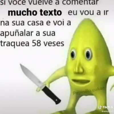 Muito texto