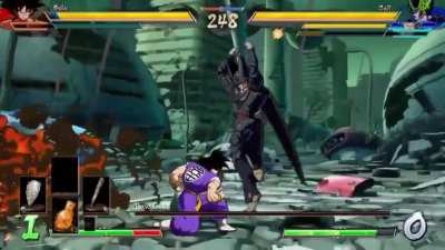 POV: You just downed Base Goku's teammate and now he's upset