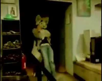 Human gets kidnapped by unknown creature