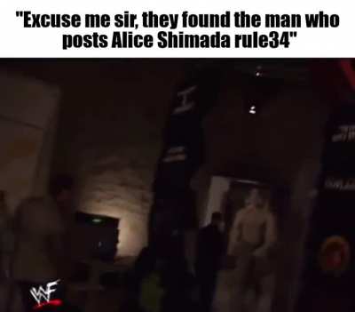 "He's right here sir, the one reading the title"