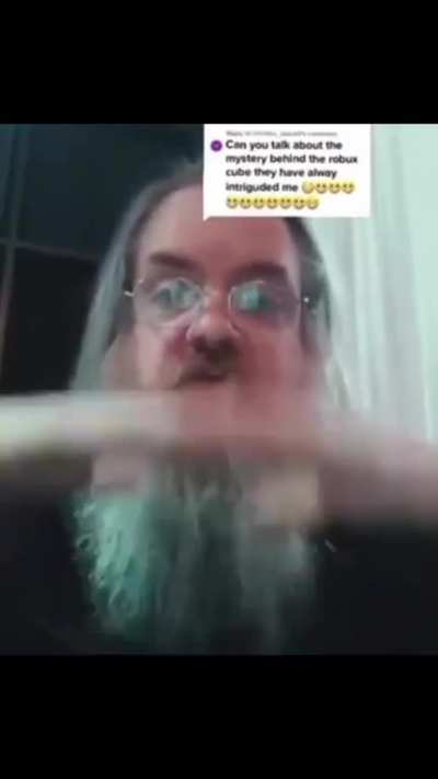 He's onto something