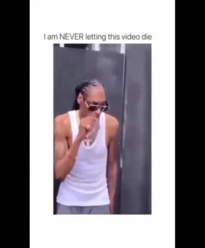 I ain't letting it die ladies and gentlemen
