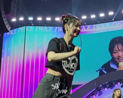 230629 (CDT) - Dahyun is the cutest when she has space buns ( and when she goes &acirc;&eth;&not;)