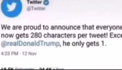Hello Mr Trump