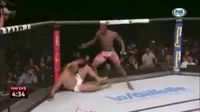 Unbelievable. Skateboard thrown into Octagon causes Shogun Rua to lose.