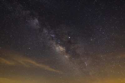 Milky Way during Eta Aquarids Meteor Shower