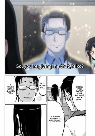 The fact that Miko can't even tell him that he can see him...