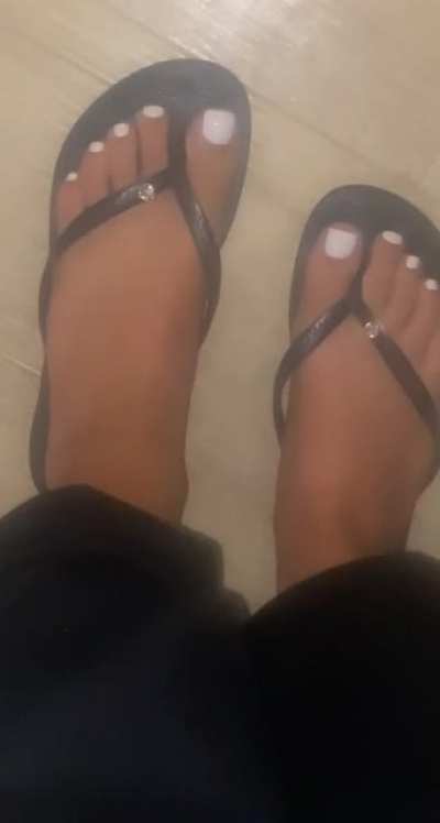 White toes only