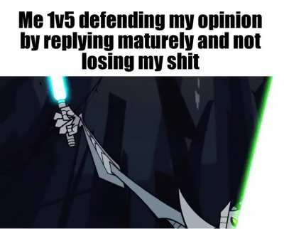 Remember to be respectful and mature