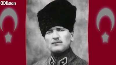 Atat&uuml;rk baka mitai s&ouml;yl&uuml;yor(Yapan arkadaşın youtube kanalı ODDstan)