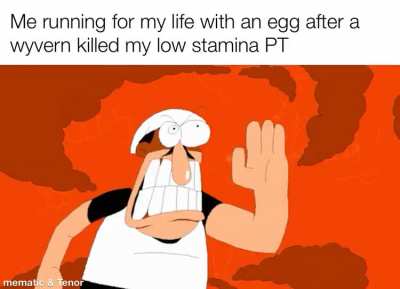 Dam them PT’s and their stamina