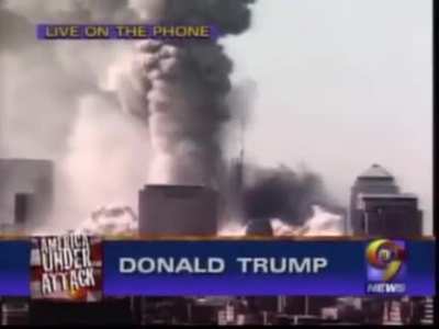 Trump's initial reaction to 9/11 was to claim that he now owned the tallest building in downtown Manhattan 💀💀💀