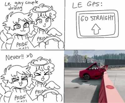 They didn&rsquo;t go straight