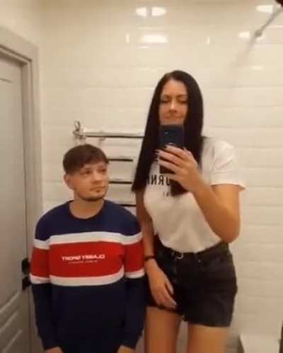 Taking a selfie