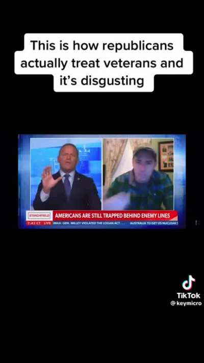 Newsmax host has meltdown after veteran fact checks him