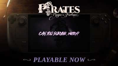 Pirates: Rogue’s Fortune, my childhood dream is coming true on Steam Deck!