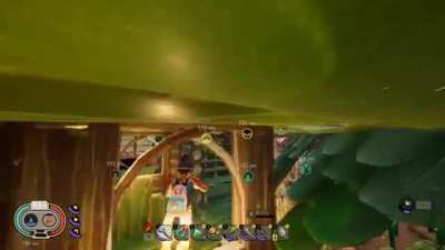 Full overview of my Oak Tree Base and my Bird-watching Tower! Sorry for the low frames.