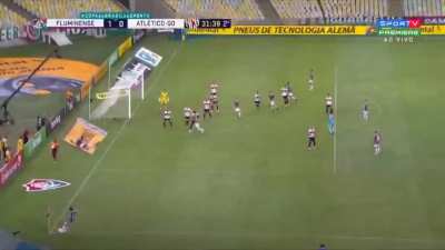 Fluminense [1]-0 Atl&eacute;tico-GO - Jo&atilde;o Victor[GC] - 31' 2&ordm; Tempo