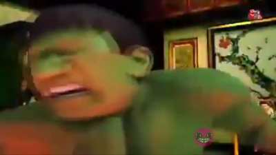 Hulk t&aacute; diferente