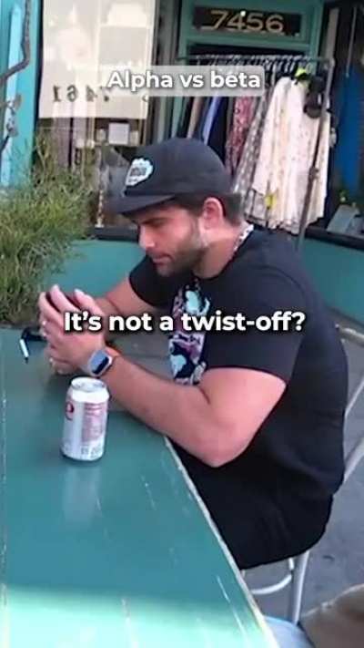 It&rsquo;s not a twist off?
