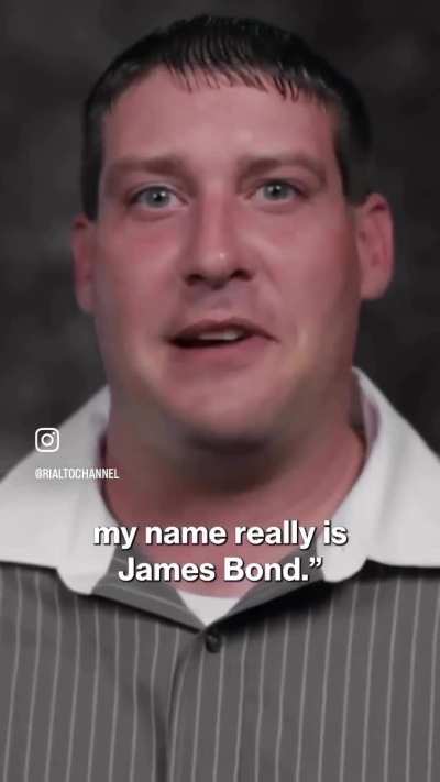Interactions with cops when your name is &ldquo;James Bond&rdquo;