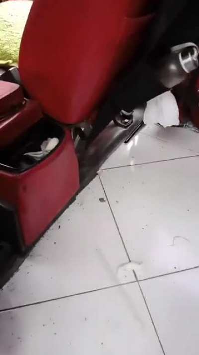 Car floor mats are so yesterday. Meet car floor tiles.