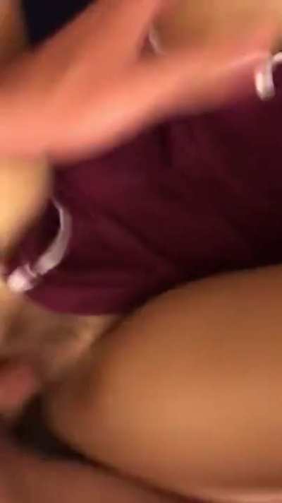 Her face at the end