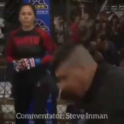 Karen's MMA debut